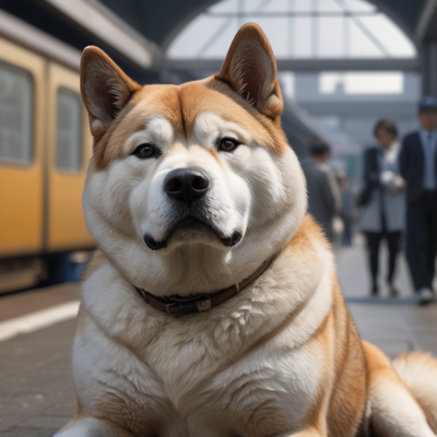 Hachiko, the Akita dog who waited for his owner at the train station every day for 9 years after his owner's death.