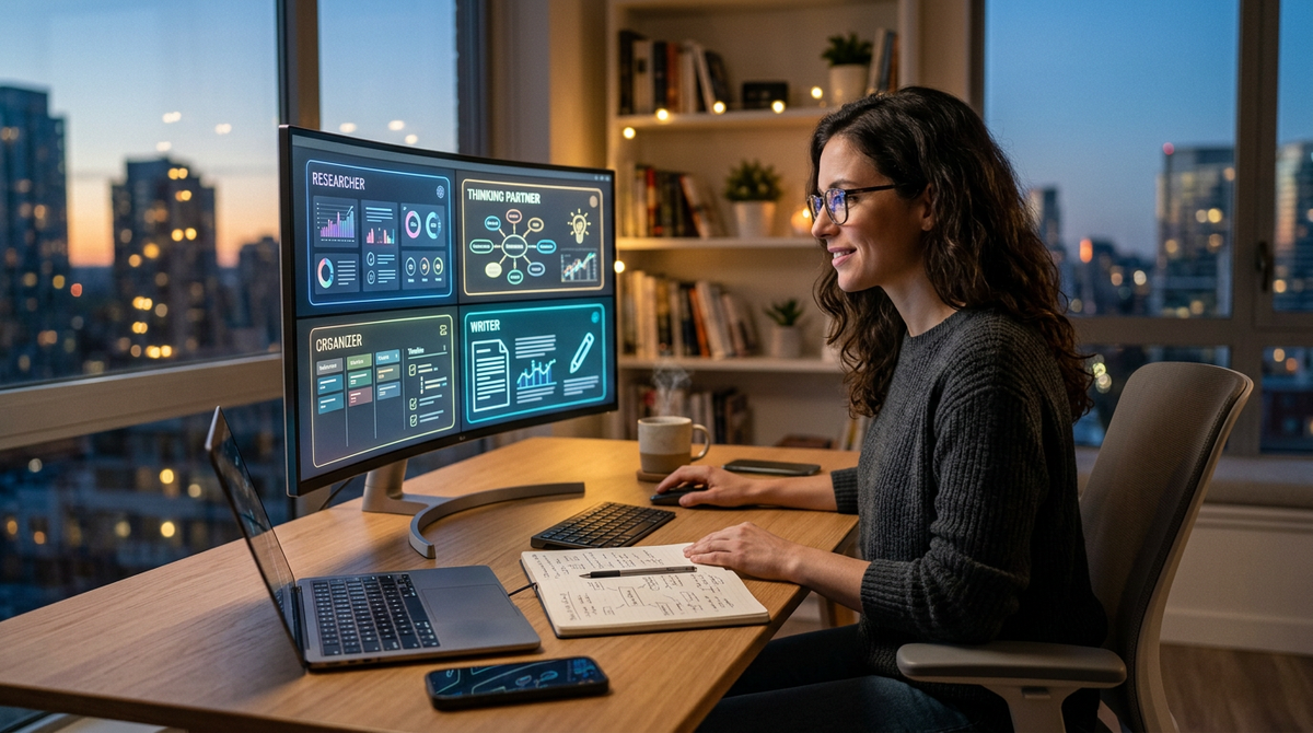 Build a Personal AI Productivity System: 4 Roles AI Can Play in Your Workday