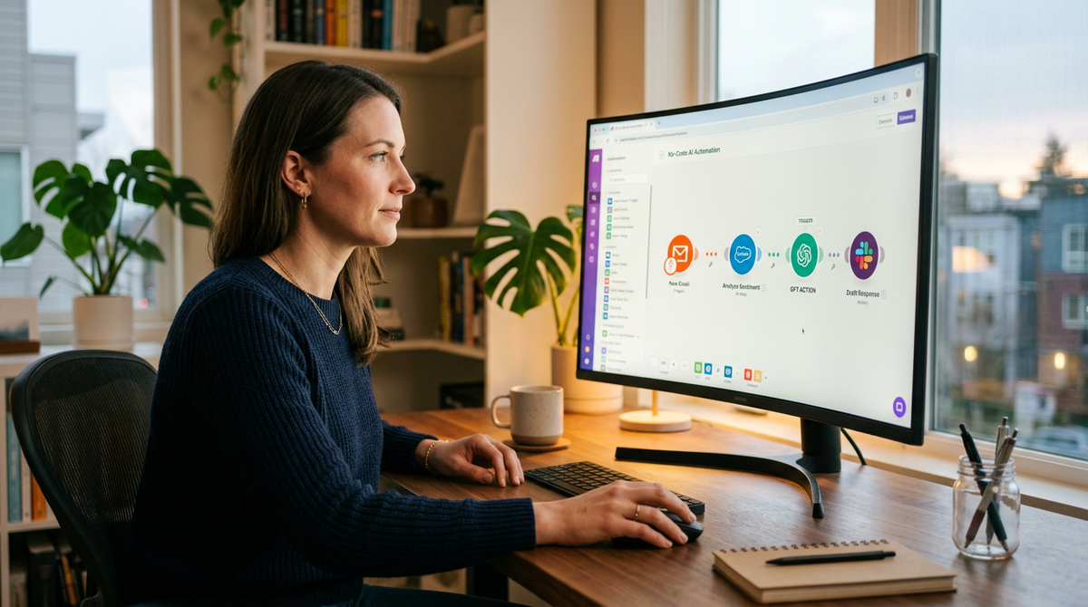 Your First No-Code AI Automation: A Step-by-Step Guide for Small Businesses and Freelancers