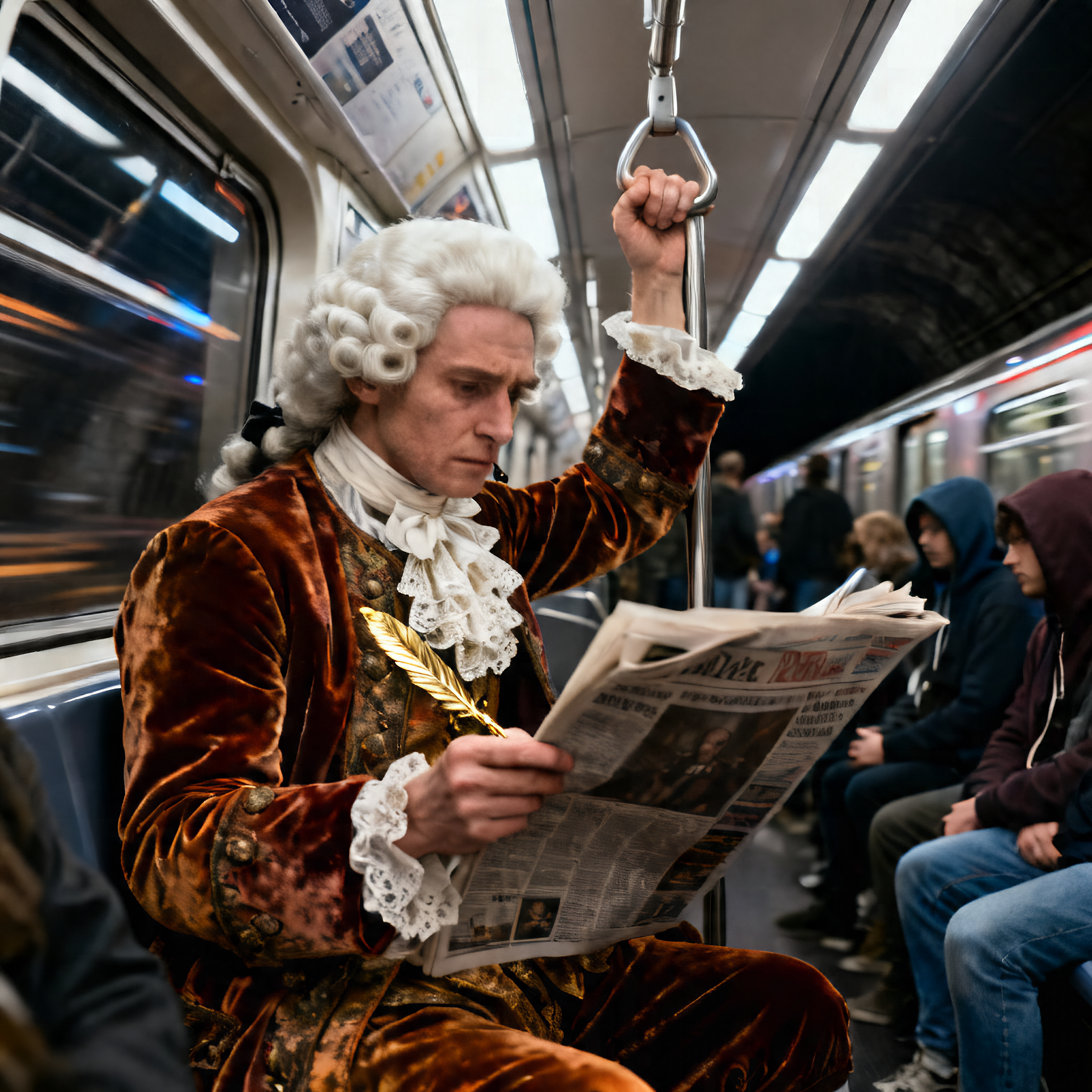 Winter Courtier Commute